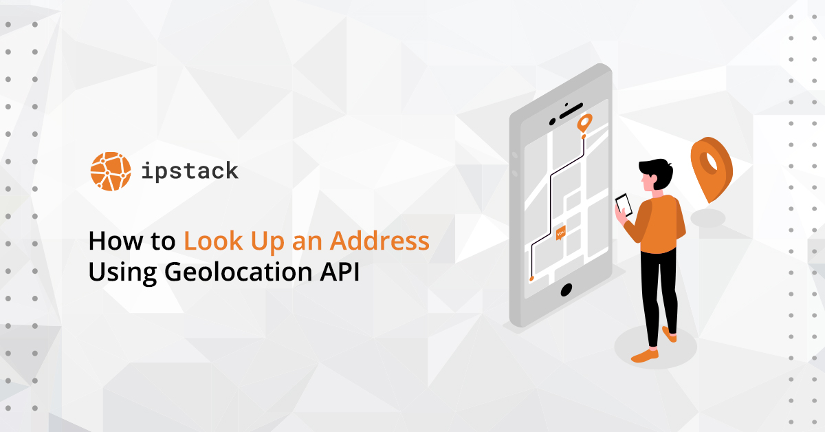 Lookup an address by geolocation api